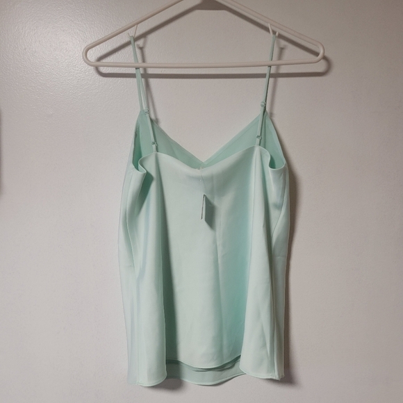 Club Monaco NWT Kora Cami Chemise GREEN/VERT Color size extra small. - Picture 5 of 13